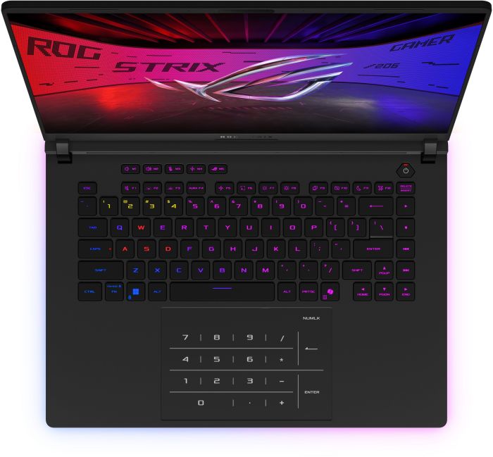 Ноутбук ASUS ROG Strix SCAR 16 G635LR-RW074W 16" 2.5K mLED, Intel Ultra 9 275HX, 32GB, F1TB, NVD5070Ti-12, Win11, Чорний