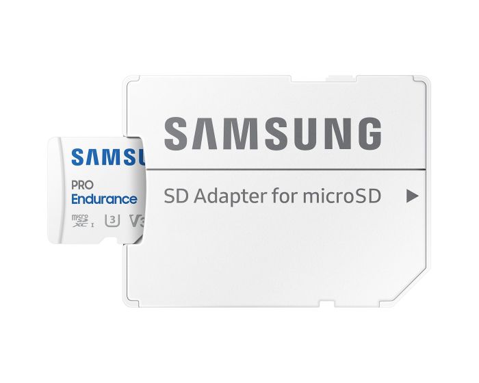 Карта пам'яті Samsung microSD 128GB C10 UHS-I R180MB/s PRO Endurance + SD