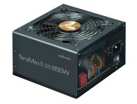 Блок живлення Zalman Teramax II SE  (850W) 89%, 80+ Gold, 120мм, 1xMB 28pin (18+10), 2xCPU(4pin+ 4pin), 3xMolex, 12xSATA, 4xPCIe 8pin(6+2), 1xPCIe GEN5 16pin, Fully Modular