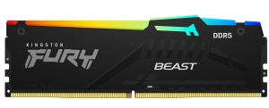 Пам'ять ПК Kingston DDR5 64GB 5600 FURY Beast RGB