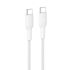 Belkin сable USB-C > USB-C charge/data, 1m, 240W, Type-C, BRAIDED, white