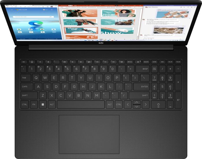 HP Notebook 15-fc0106ua 15.6" FHD IPS AG, AMD R5-7520U, 16GB, F512GB, UMA, DOS, black