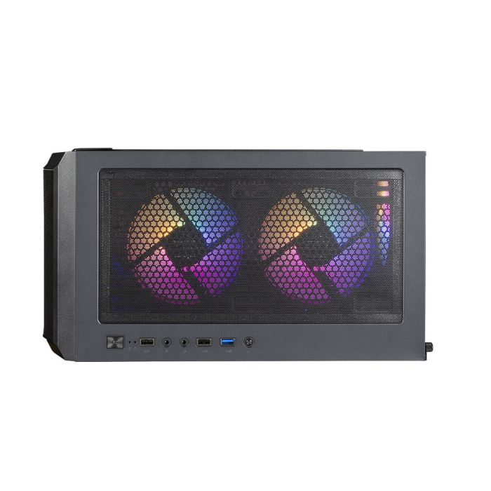 Корпус Zalman N7PLUSV2 з БЖ ZM700-LX3  1xUSB3.0, 2xUSB2.0, 6x120мм Rainbow RGB, 1x120мм, VGA 340мм, LCS ready, TG Side Window, ATX, чорний