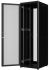 Шкаф MIRSAN 19", 42U, GTV, перфорация 63%, 600x600 мм, максимально 2000 кг, черный