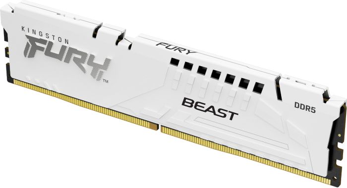 Память ПК Kingston DDR5  16GB 5200 FURY Beast EXPO Белый