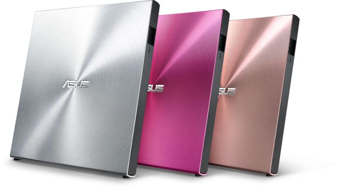 ASUS ODD portable SDRW-08U5S-U DVD+-R/RW burner USB2.0 silver Retail Box Slim