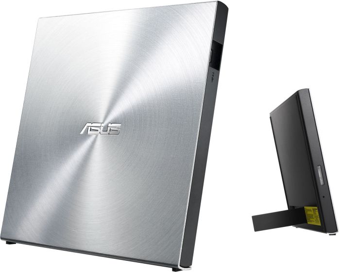 ASUS ODD portable SDRW-08U5S-U DVD+-R/RW burner USB2.0 silver Retail Box Slim
