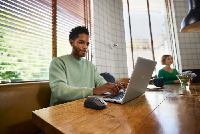 Миша HP 700 Rechargeable, WL/BT, чорний