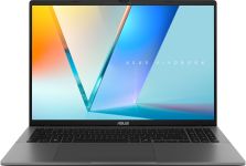 Ноутбук ASUS Vivobook S 16 M3607HA-RP011 16" WUXGA IPS, AMD R5-220, 16GB, F512GB, UMA, NoOS, Сірий