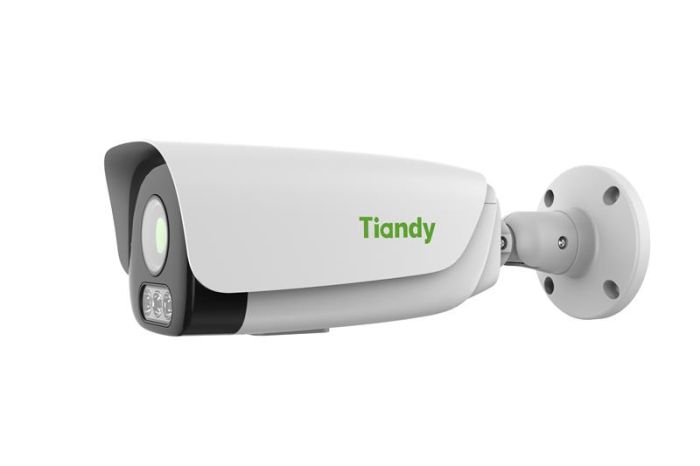 IP-камера Tiandy TC-C34LQ: 4MP, моторизованная Color Maker LPR Bullet, 2.8–12 мм, f/1.3, LED до 40 м, ИК до 30 м, DC 12В, PoE, IP67