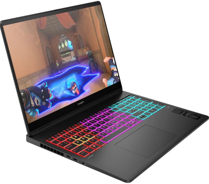 Ноутбук HP OMEN MAX 16-ah0043ua 16" 2.5K IPS AG, Intel U9-275HX, 64GB, F2048GB, NVD5090-24, DOS, чорний