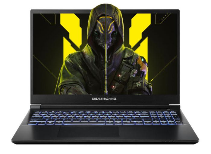 Ноутбук Dream Machines RG5070-15 15.6FHD IPS, Intel U9-275HX, 32GB, F2TB, NVD5070-8, DOS, черный