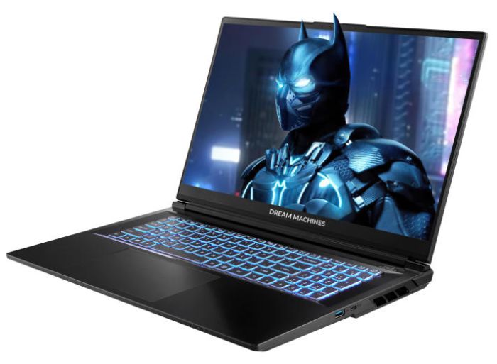 Dream Machines Notebook RG5070-17 17.3FHD IPS, Intel i9-14900HX, 32GB, F1TB, NVD5070-8, DOS, black