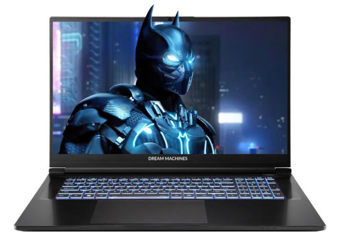 Dream Machines Notebook RG5070-17 17.3FHD IPS, Intel i9-14900HX, 32GB, F1TB, NVD5070-8, DOS, black