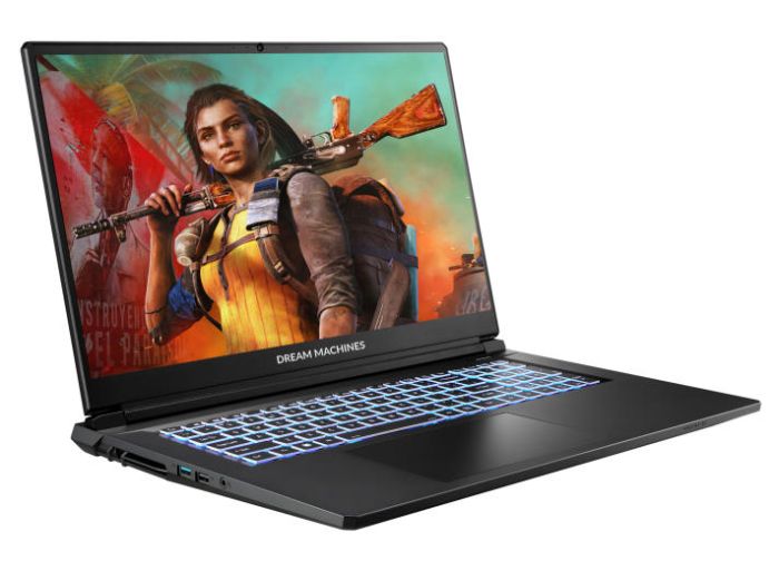 Ноутбук Dream Machines RT5060-17 17.3FHD IPS, AMD R7-260, 32GB, F1TB, NVD5060-8, DOS, чорний