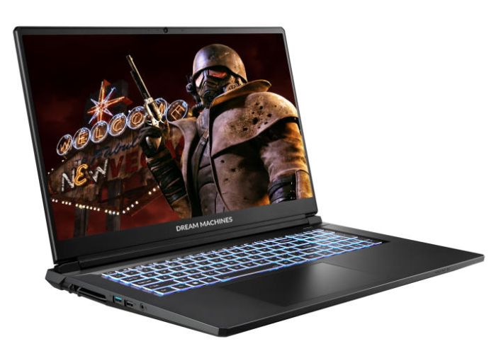 Ноутбук Dream Machines RT5070-17 17.3FHD IPS, AMD AI 7 350, 16GB, F1TB, NVD5070-8, DOS, черный
