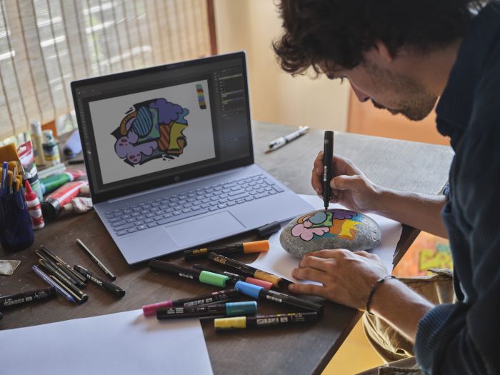 HP Notebook OmniBook 5 16-af1008ua 16" WUXGA IPS AG, Intel U7-255U, 32GB, F1024GB, UMA, DOS, sky blue