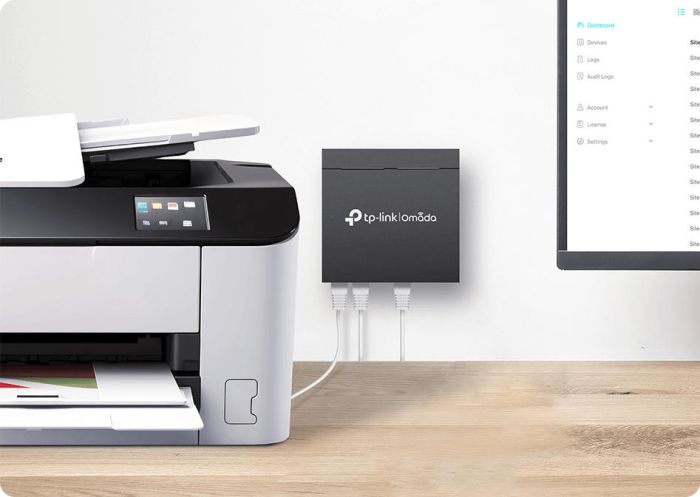 Коммутатор TP-LINK  5xGE (4xPoE), 65.2Вт, WebSmart TP-Link ES205GP