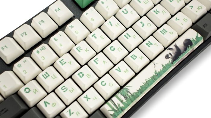 Клавіатура механічна Varmilo APT87 Panda R2, Daisy L, WL/USB-A, White Led
