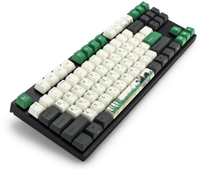Клавіатура механічна Varmilo APT87 Panda R2, C-TK Brown, WL/USB-A, White Led
