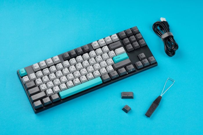 Клавіатура механічна Varmilo APT87 Moonlight, C-TK Brown, WL/USB-A, White Led