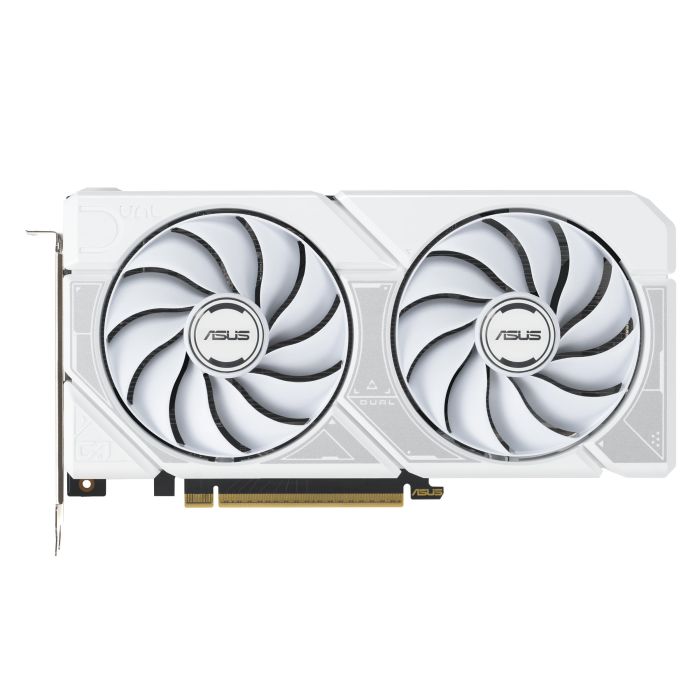 Видеокарта ASUS GeForce RTX 5060 TI 16GB GDDR7 OC DUAL-RTX5060TI-O16G-WHITE белый