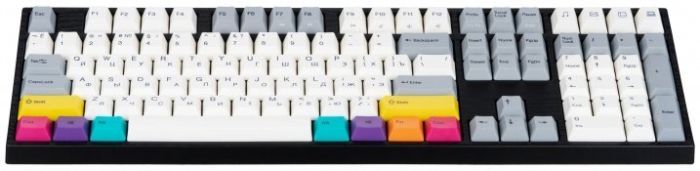 Клавіатура механічна Varmilo APT108 CMYK, Daisy L, WL/USB-A, White Led