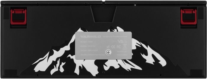 Клавиатура механическая Varmilo APG87 Summit R1, K-Prestige Silent, WL/USB-A, White Led