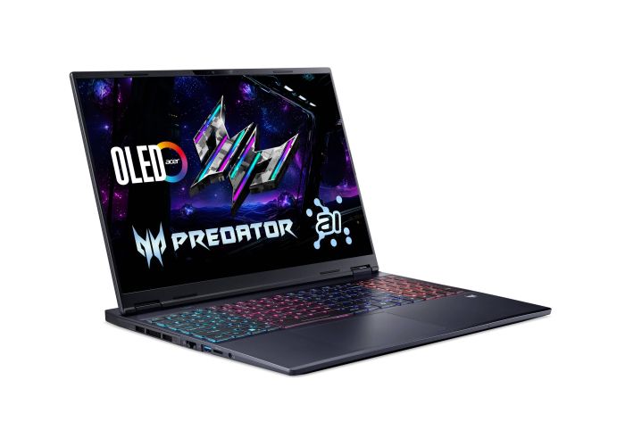 Ноутбук Acer Predator Helios Neo 16S PHN16S-71 16" OLED, Intel U9-275HX, 64GB, F2TB, NVD5070-8, Lin, черный