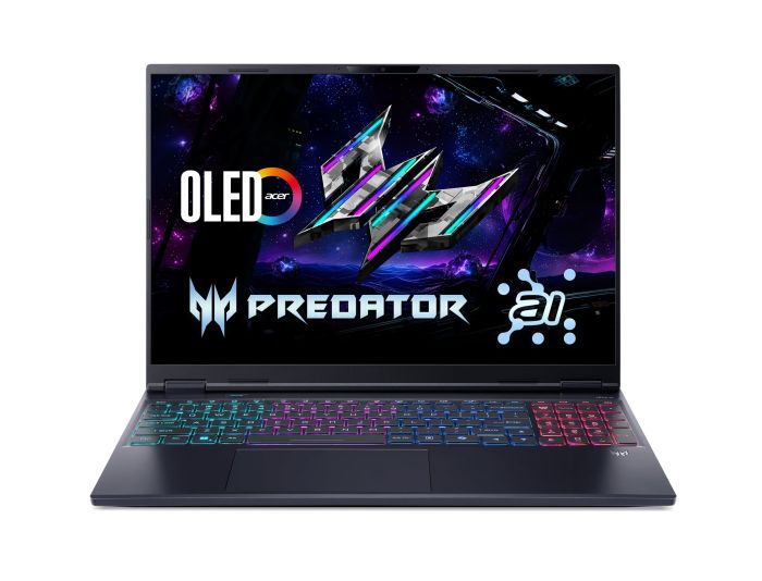 Ноутбук Acer Predator Helios Neo 16S PHN16S-71 16" OLED, Intel U7-255HX, 32GB, F1TB, NVD5060-8, Lin, чорний