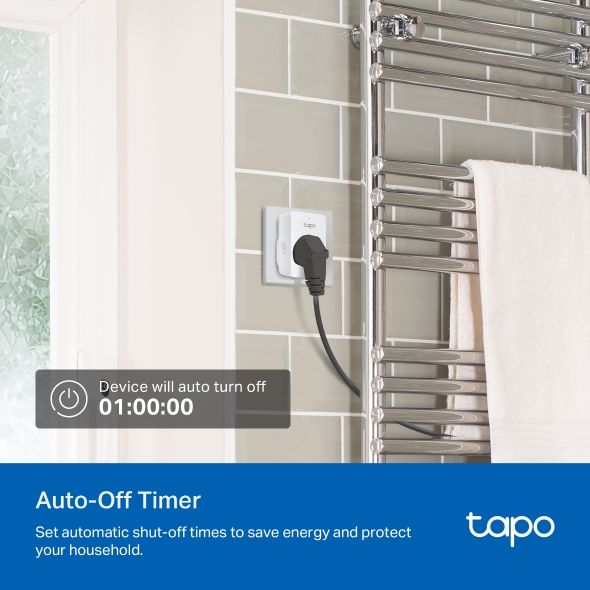 Smart-розетка компактная TP-LINK Tapo P110M N300 BT 16A