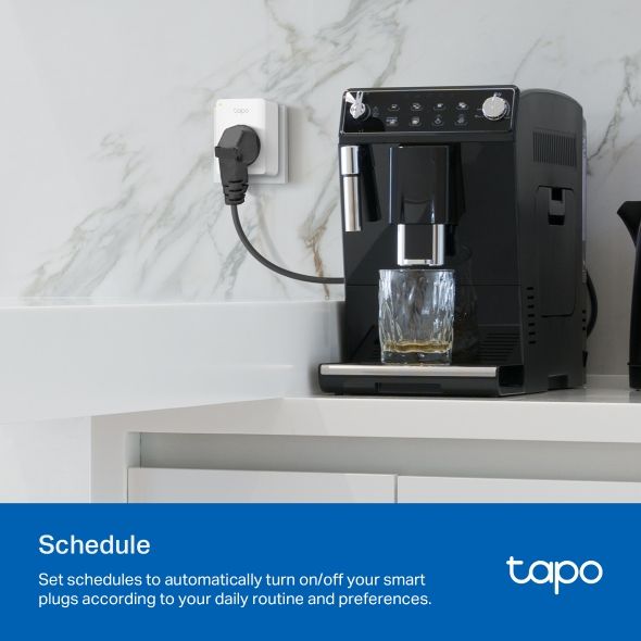 Smart-розетка компактная TP-LINK Tapo P110M N300 BT 16A
