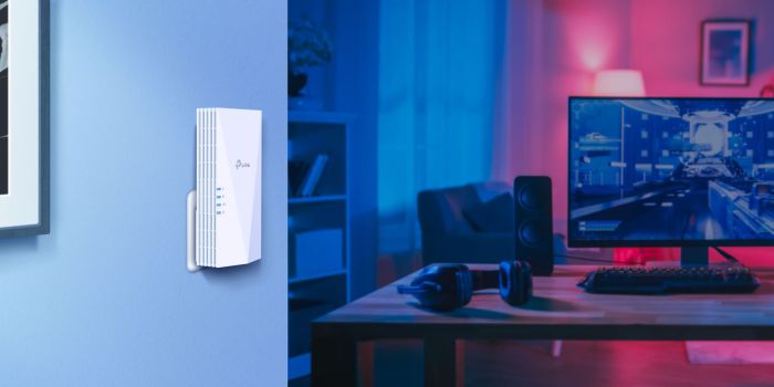 Розширювач покриття WiFi TP-LINK  AX3000, 1хGE, MESH TP-Link RE700X
