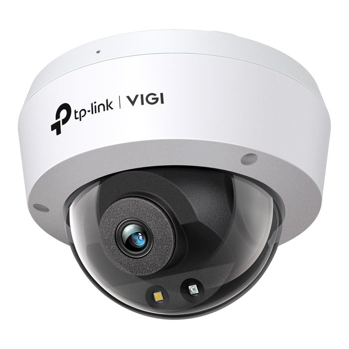 TP-LINK VIGI C250-4 IP Camera, PoE, 5MP, 4mm, H265+, IP66, Dome, Color Night Vision, Outdoor