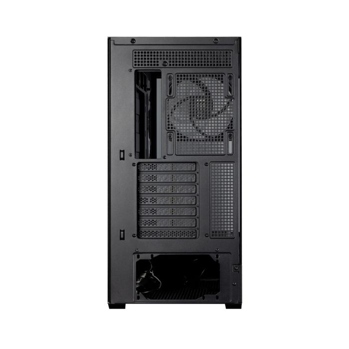 Корпус Zalman P40 DS без БЖ, 2xUSB3.0, 1x Type C, 3x120мм ARGB Reverse,  1x120мм ARGB, VGA 420мм, LCS ready, TG Side/Front Panel, Display, ATX, чорний