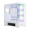Корпус Zalman P40 DS без БП, 2xUSB3.0, 1x Type C, 3x120мм ARGB Reverse,  1x120мм ARGB, VGA 420мм, LCS ready, TG Side/Front Panel, Display, ATX, белый