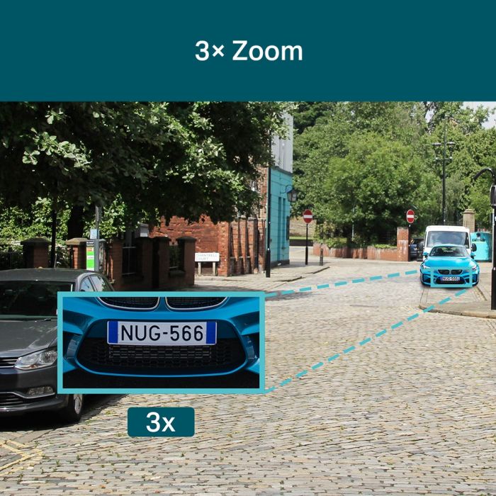 IP-Камера TP-LINK VIGI C540-V, PoE, 4Мп, 2,8-12мм, H265+, IP66, Dome, кольорове нічне бачення, подвійний об'єктив, зовнішня