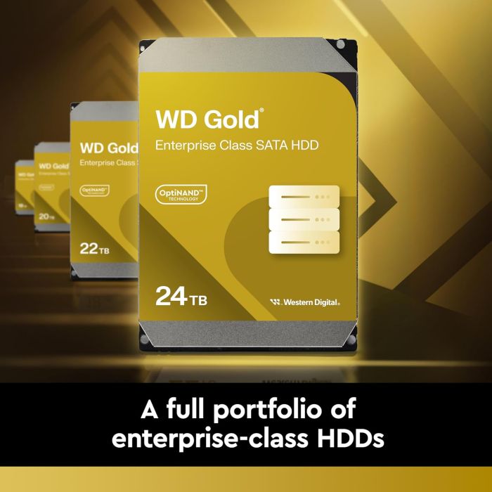Жесткий диск WD 24TB 3.5" 7200 512MB SATA Gold