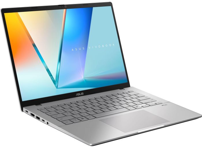 Ноутбук ASUS Vivobook S 14 S3407VA-LY015 14" WUXGA IPS, Intel i5-13420H, 16GB, F512GB, UMA, NoOS, Серебристый