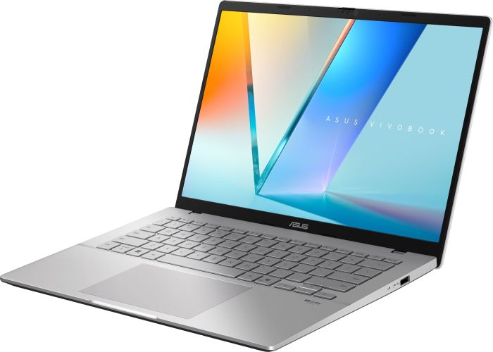 Ноутбук ASUS Vivobook S 14 S3407VA-LY015 14" WUXGA IPS, Intel i5-13420H, 16GB, F512GB, UMA, NoOS, Серебристый