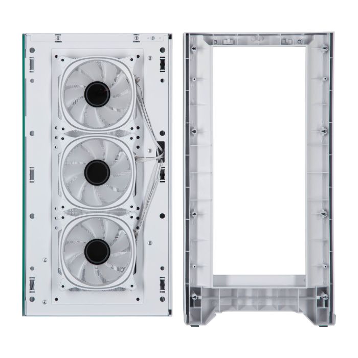 Корпус 2E GAMING Dominator Pro G2302W, без БЖ 2xUSB3.0, 1xUSBType-C, 4x120мм ARGB, VGA 380мм, LCS ready, контролер з пультом, TG Side Panel, TG/Mesh Front panel, ATX, білий