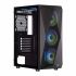 2E GAMING PC case Aruba G3313B, without PSU, 1xUSB3.0, 2xUSB2.0, 5x120mm ARGB, VGA 300mm, LCS ready, HUB, TG Side Panel, ATX, black