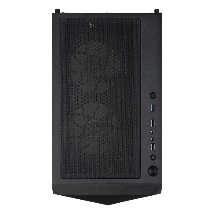 Корпус 2E GAMING Aruba G3313B, без БЖ 1xUSB3.0, 2xUSB2.0, 5x120мм ARGB, VGA 300мм, LCS ready, HUB, TG Side Panel, ATX, чорний