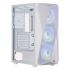 2E GAMING PC case Aruba G3313W, without PSU, 1xUSB3.0, 2xUSB2.0, 5x120mm ARGB, VGA 330mm, LCS ready, HUB, TG Side Panel, ATX, white