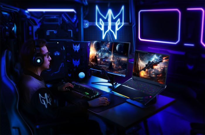 Ноутбук Acer Predator Helios 18 PH18-73 18" WQUXGA IPS, Intel U9-275HX, 64GB, F2TB, NVD5090-24, Lin, чорний