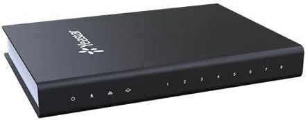 VoIP-Gateway  8xFXO, 1xFE LAN SIP, IAX2 Yeastar TA810