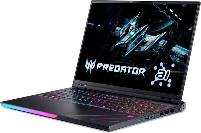 Ноутбук Acer Predator Helios 16 PH16-73 16" OLED, Intel U9-275HX, 64GB, F2TB, NVD5090-24, Win11P, чорний