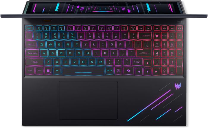 Ноутбук Acer Predator Helios 16 PH16-73 16" OLED, Intel U9-275HX, 64GB, F2TB, NVD5070Ti-12, Win11P, чорний