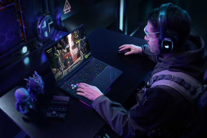 Ноутбук Acer Predator Helios 16 PH16-73 16" OLED, Intel U9-275HX, 64GB, F2TB, NVD5070Ti-12, Win11P, чорний