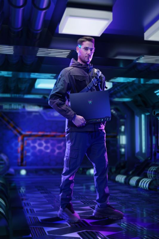 Acer Notebook Predator Helios 16 PH16-73 16" OLED, Intel U9-275HX, 32GB, F1TB, NVD5070Ti-12, Lin, black